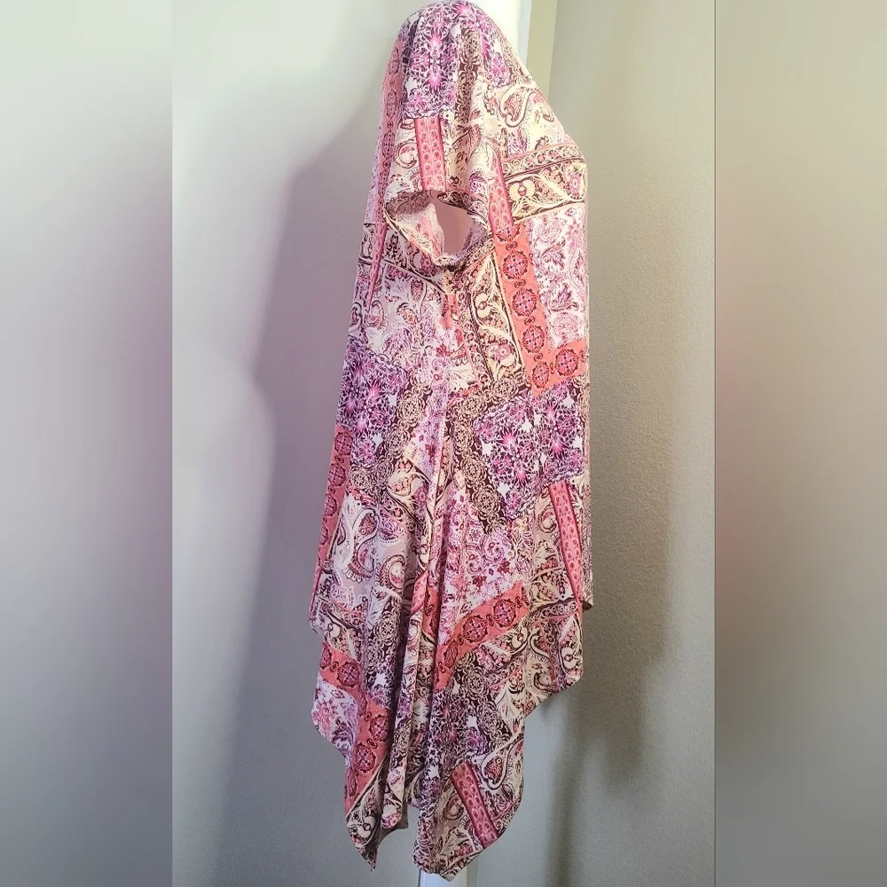 Cato Peach, Tunic Blouse, Stretchy, Size Large, Soft Material - Picture 3 of 11